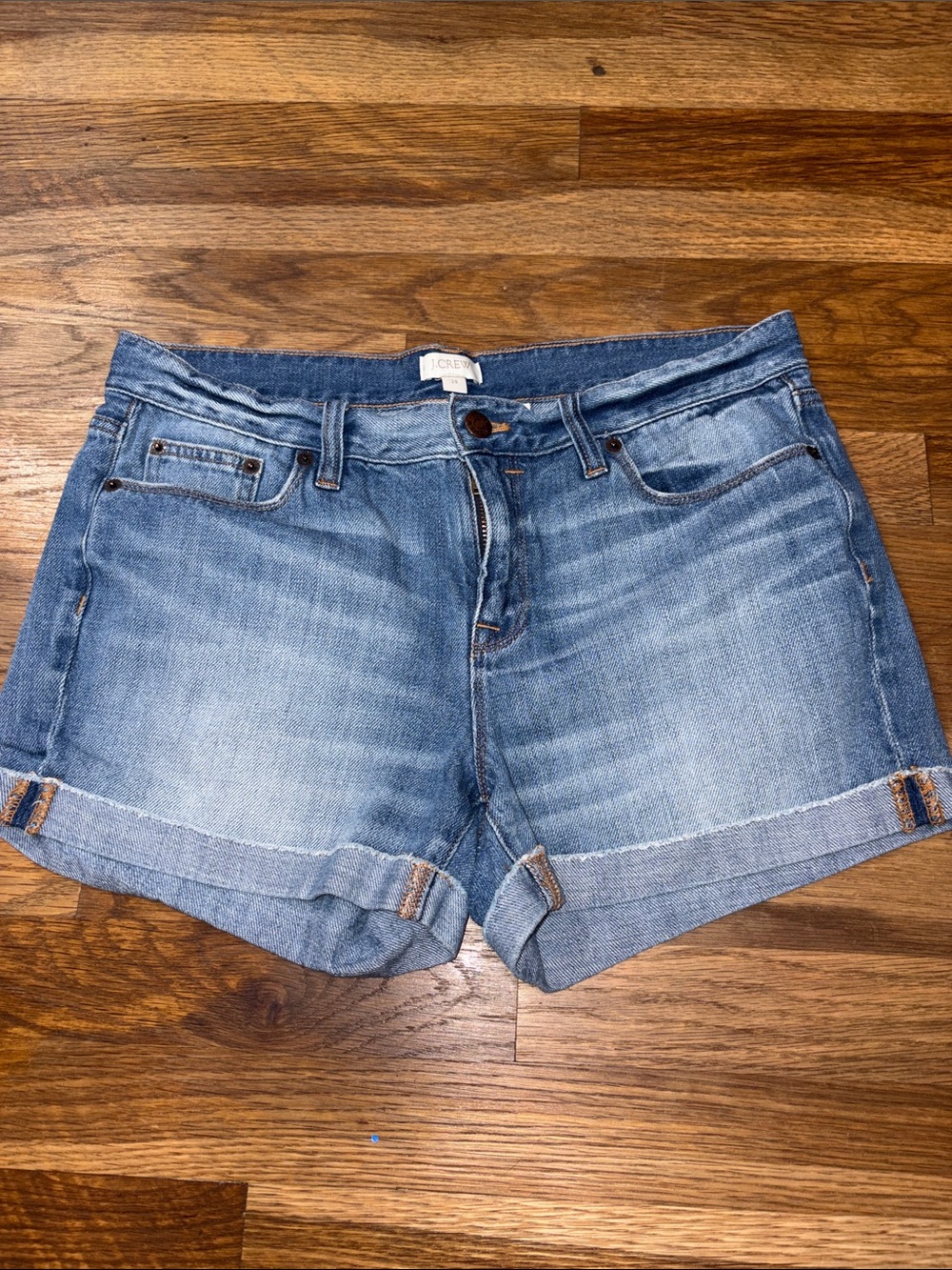 J. Crew Cuffed Jean shorts